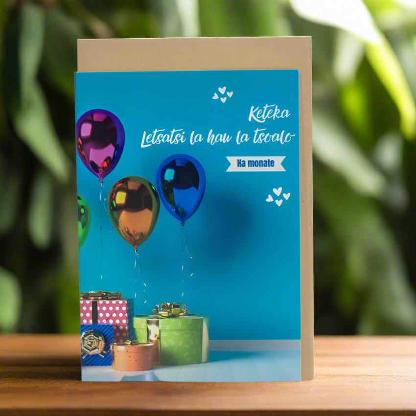 Gift Birthday Card