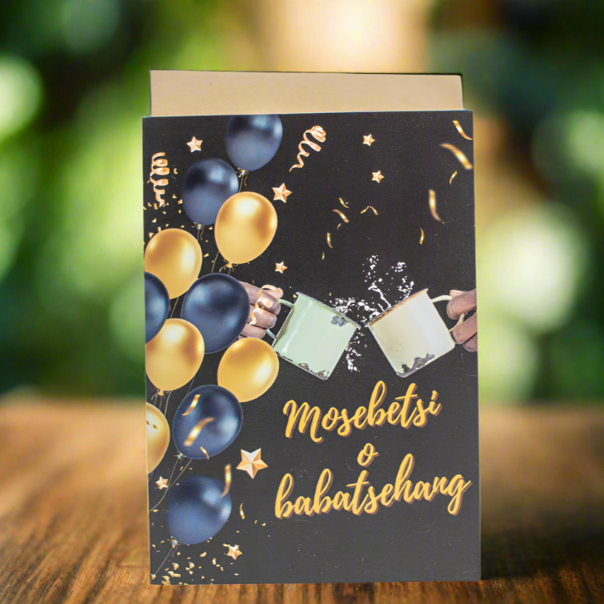 Mabekere Congratulations Card